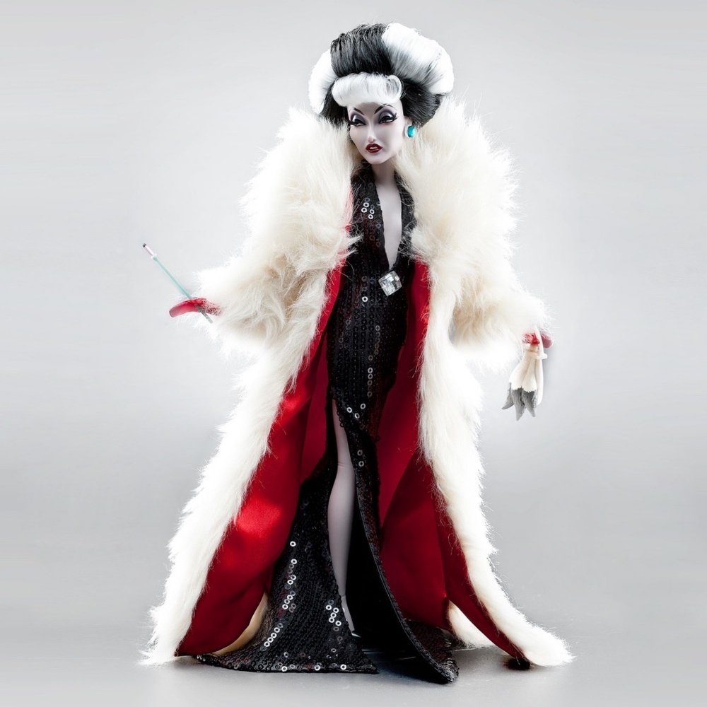 Disney Store Villians Designer Collection Cruella De Vil [Manic Style] - Picture 2 of 13